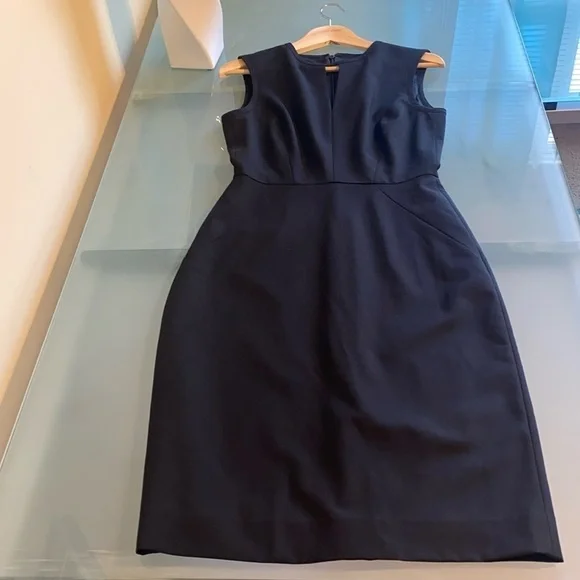 J. Crew | Dresses | Like New J Crew Lightweight Wool Interview Dress With  Stretch Midi Size 2 Tall | Poshmark